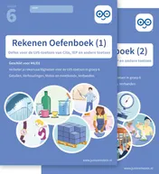 Omslag van Rekenen Oefenboeken Compleet deel 1 en 2 groep 6
