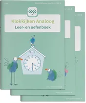 Omslag van Klokkijken Oefenboeken Analoog en Digitaal