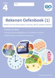 Omslag van 1 groep 4 Geschikt voor de LVS-toetsen van het Cito 3.0 - M4/E4