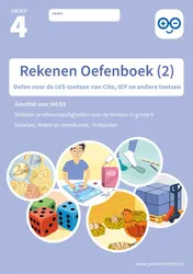 Omslag van deel 2 groep 4 Geschikt voor de LVS-toetsen van het Cito 3.0 - M4/E4