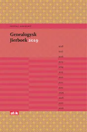 Omslag van Genealogysk Jierboek 2019