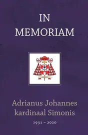 Omslag van In memoriam kardinaal Adrianus Johannes Simonis