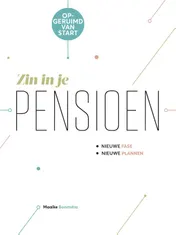 Omslag van Zin in je pensioen