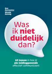 Omslag van Was ik niet duidelijk dan?