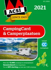 Omslag van ACSI CampingCard & Camperplaatsen 2021