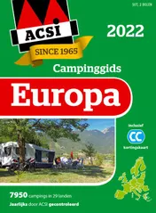 Omslag van ACSI Campinggids Europa 2022 set