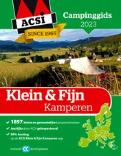 Omslag van Klein & Fijn Kamperen 2023