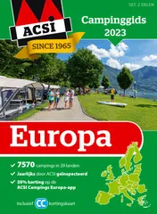 Omslag van ACSI Campinggids Europa 2023 (set)