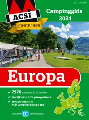 Omslag van ACSI Campinggids Europa 2024