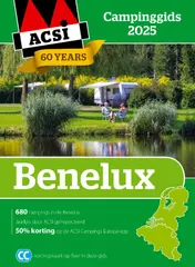 Omslag van ACSI Campinggids Benelux 2025