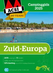 Omslag van ACSI Campinggids Zuid-Europa 2025