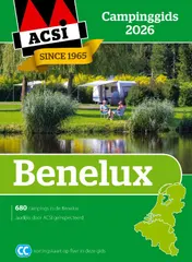 Omslag van ACSI Campinggids Benelux 2026