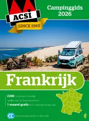 Omslag van ACSI Campinggids Frankrijk 2026