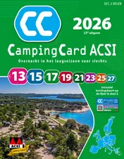 Omslag van CampingCard ACSI 2026