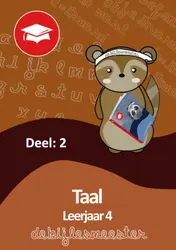 Omslag van Oefenboek Leerjaar 4 Taal - Deel 2
