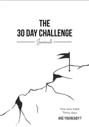 Omslag van The 30 Day Challenge Journal