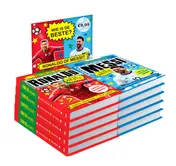 Omslag van Voetbalhelden Messi/Ronaldo set 2x5