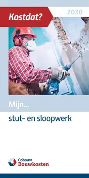 Omslag van Mijn... stut- en sloopwerk - 2020