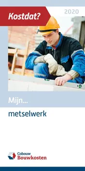 Omslag van Mijn... metselwerk - 2020