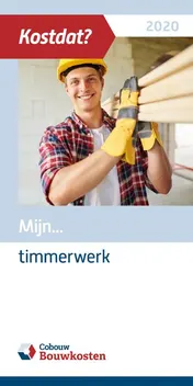 Omslag van Mijn... timmerwerk - 2020