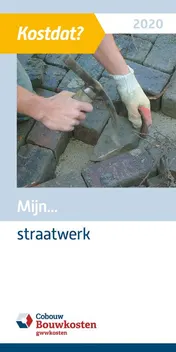 Omslag van Mijn... straatwerk - 2020