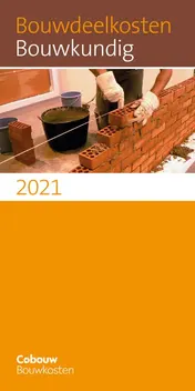 Omslag van Bouwdeelkosten Bouwkundig 2021 VMN