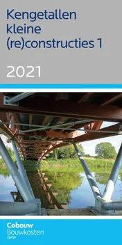 Omslag van Kengetallen kleine (re)constructies 1 - 2021