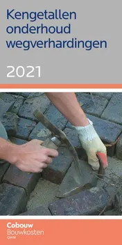 Omslag van Kengetallen onderhoud wegverhardingen 2021