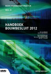 Omslag van Handboek Bouwbesluit 2012 editie 2020-2021