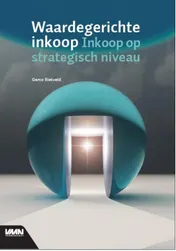 Omslag van Waardegerichte inkoop