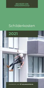 Omslag van Schilderkosten | 2021