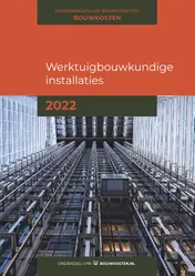 Omslag van Kostenkengetallen bouwprojecten Werktuigbouwkundige installaties 2022