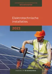 Omslag van Kostenkengetallen bouwprojecten Elektrotechnische installaties 2022