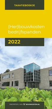 Omslag van (Her)bouwkosten bedrijfspanden 2022