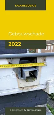Omslag van Gebouwschadeboekje 2022
