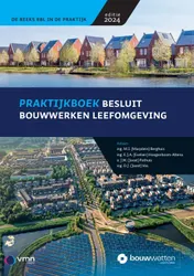 Omslag van Praktijkboek besluit bouwwerken leefomgeving (Bbl)
