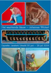 Omslag van Het wachtende blauw