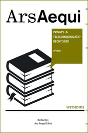 Omslag van Privacy- en telecommunicatierecht 2020