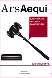 Omslag van Jurisprudentie Burgerlijk recht 1905-2021