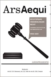 Omslag van Rechtspraak vreemdelingenrecht 1950-2021