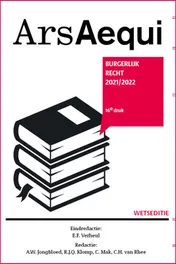 Omslag van Burgerlijk recht 2021-2022