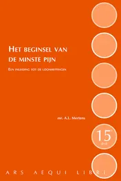 Omslag van Het beginsel van de minste pijn