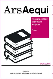 Omslag van Personen-, familie- & erfrecht 2021-2022
