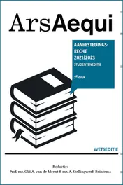 Omslag van Aanbestedingsrecht 2021/2023 - studenteneditie