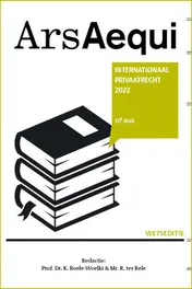 Omslag van Internationaal Privaatrecht 2022