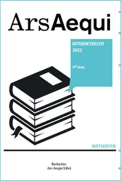 Omslag van Internetrecht 2022