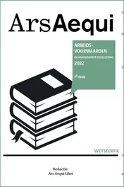 Omslag van Arbeidsvoorwaarden 2022