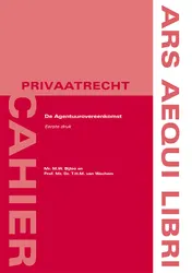 Omslag van De agentuurovereenkomst