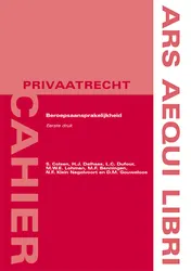 Omslag van Beroepsaansprakelijkhied
