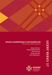 Omslag van Actuele ontwikkelingen in het familierecht